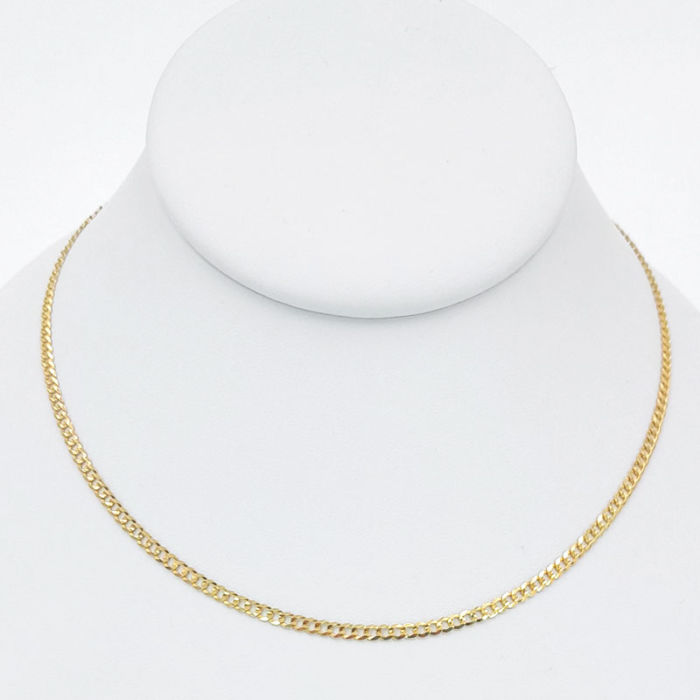 Yellow Gold Curb Link Chain 14k | EBY Jewelry