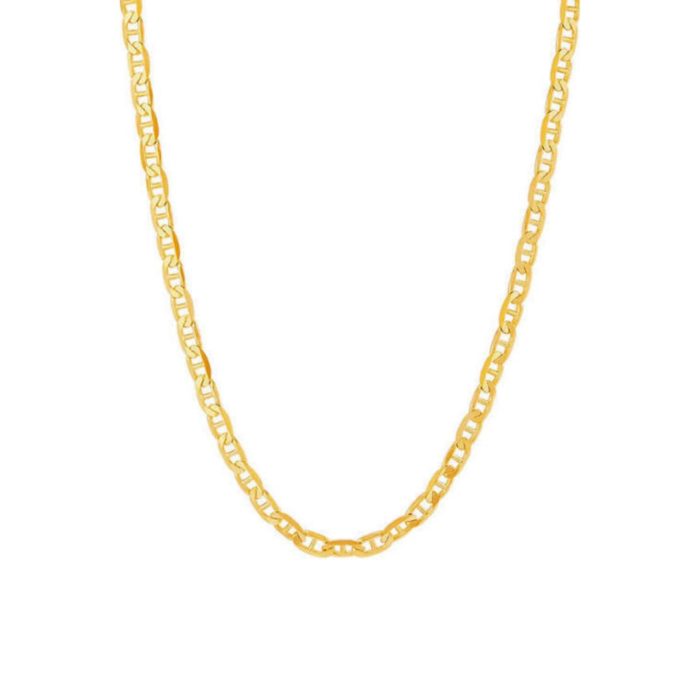 Yellow Gold Mariner Chain 10k