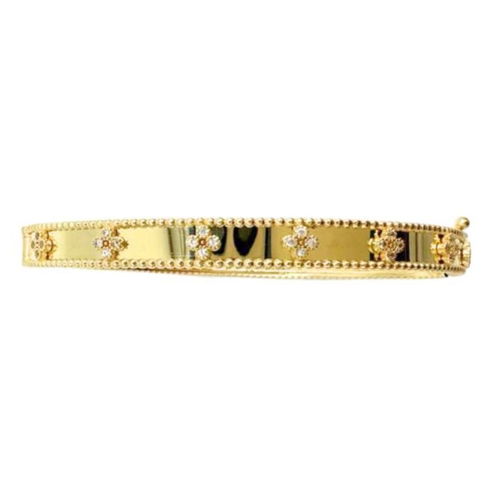 Yellow Gold Fashion Bangle 14K