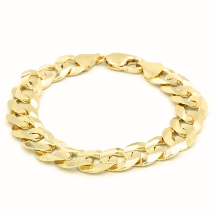 Yellow Gold Italian Bracelet 10K