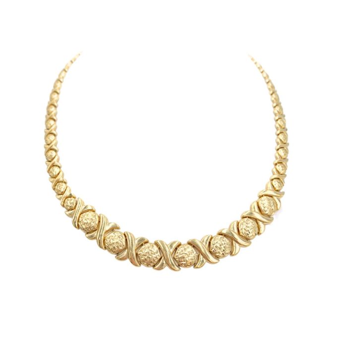 Yellow Gold Italian Necklace 10K