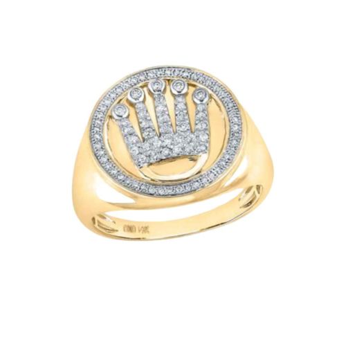 crown ring 14k